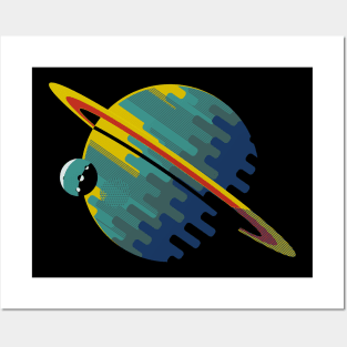 The Planet Saturn Posters and Art